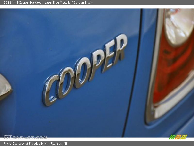 Laser Blue Metallic / Carbon Black 2012 Mini Cooper Hardtop