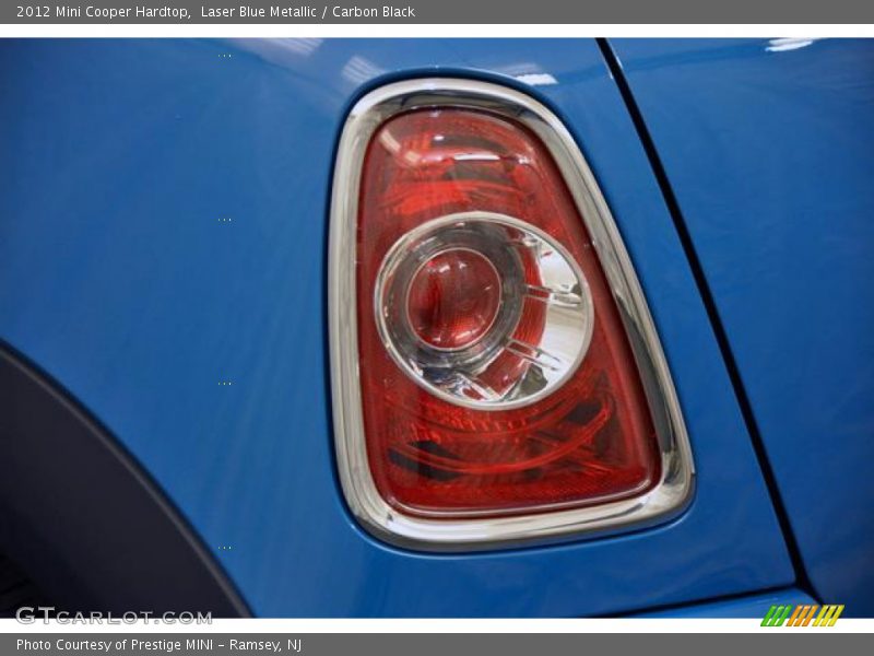 Laser Blue Metallic / Carbon Black 2012 Mini Cooper Hardtop