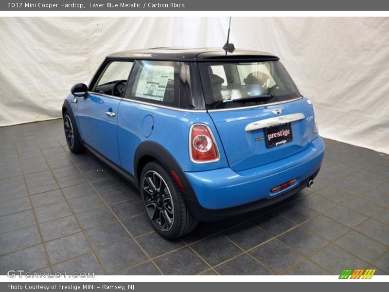 Laser Blue Metallic / Carbon Black 2012 Mini Cooper Hardtop