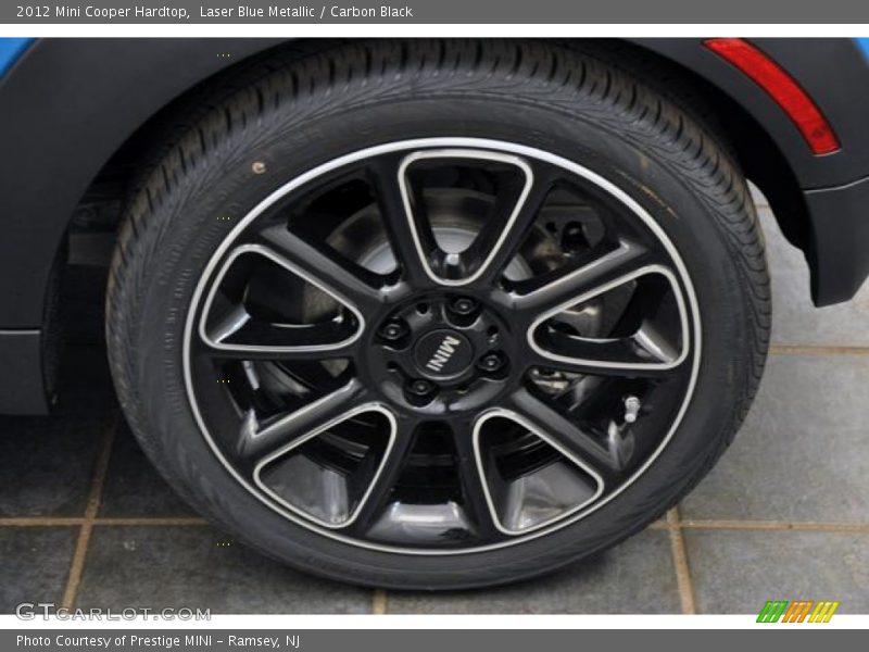 Laser Blue Metallic / Carbon Black 2012 Mini Cooper Hardtop