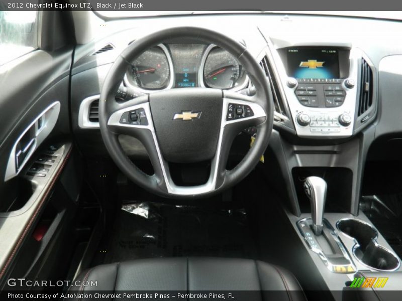 Black / Jet Black 2012 Chevrolet Equinox LTZ