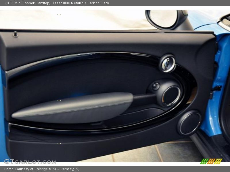 Laser Blue Metallic / Carbon Black 2012 Mini Cooper Hardtop