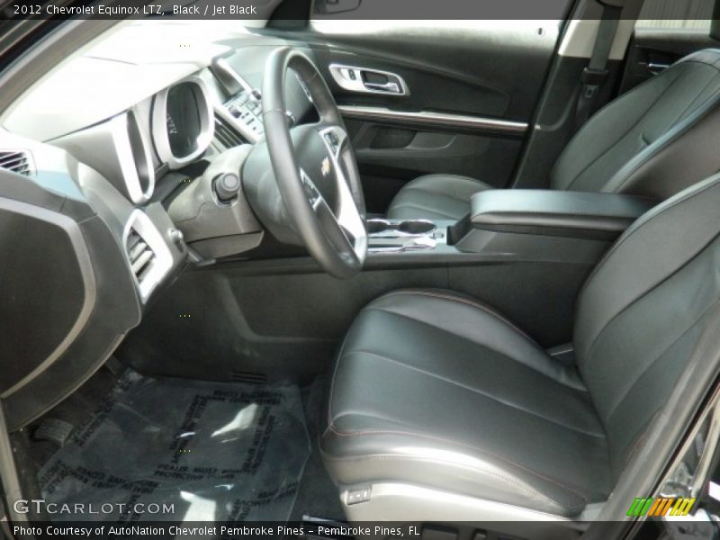 Black / Jet Black 2012 Chevrolet Equinox LTZ