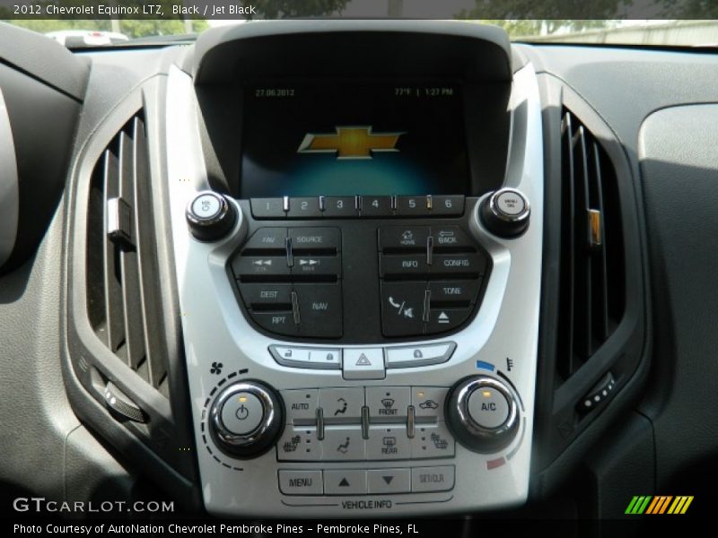 Black / Jet Black 2012 Chevrolet Equinox LTZ