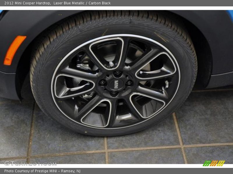 Laser Blue Metallic / Carbon Black 2012 Mini Cooper Hardtop