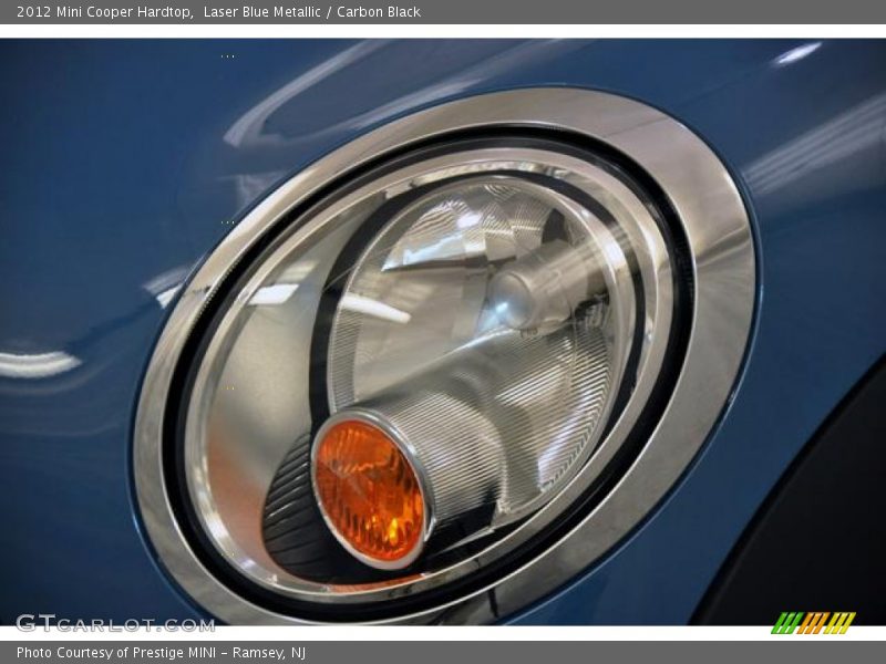 Laser Blue Metallic / Carbon Black 2012 Mini Cooper Hardtop