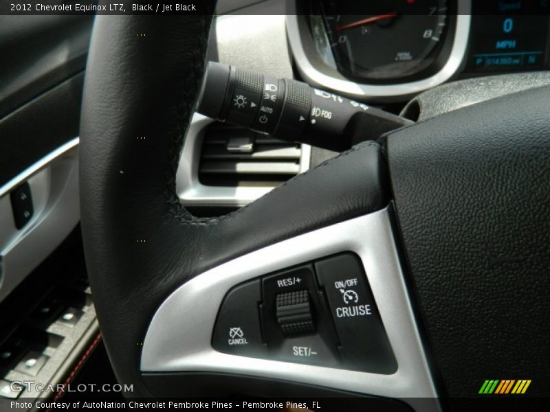 Black / Jet Black 2012 Chevrolet Equinox LTZ