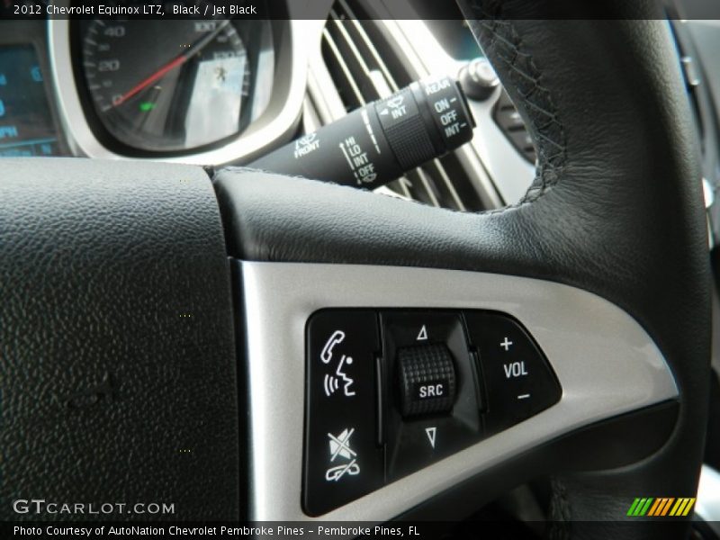 Black / Jet Black 2012 Chevrolet Equinox LTZ