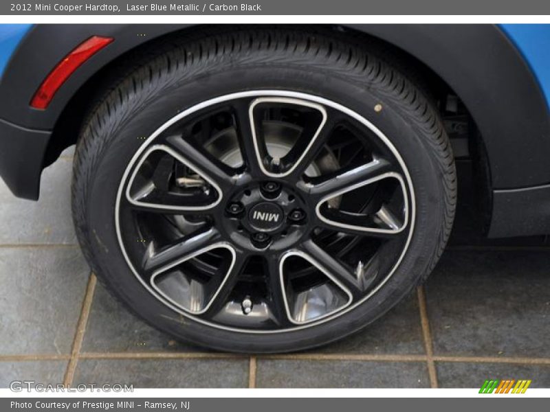 Laser Blue Metallic / Carbon Black 2012 Mini Cooper Hardtop