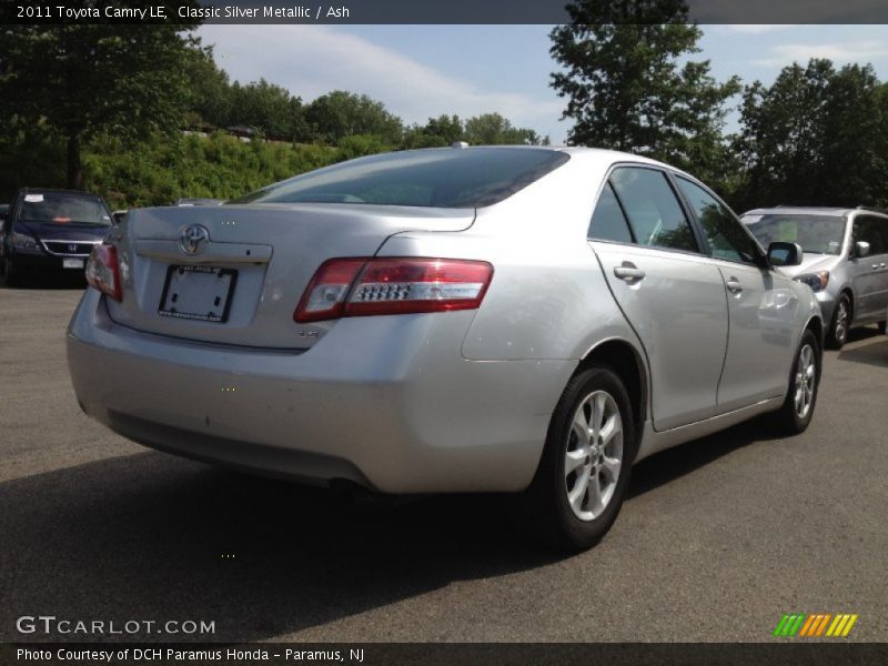 Classic Silver Metallic / Ash 2011 Toyota Camry LE