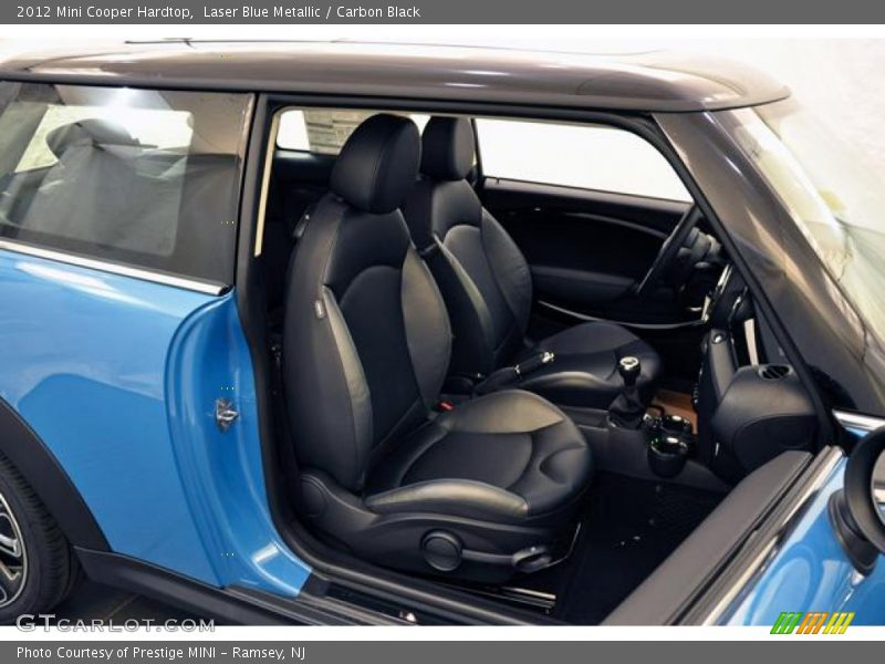 Laser Blue Metallic / Carbon Black 2012 Mini Cooper Hardtop