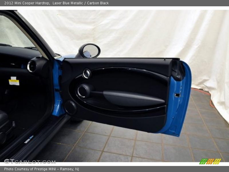 Laser Blue Metallic / Carbon Black 2012 Mini Cooper Hardtop