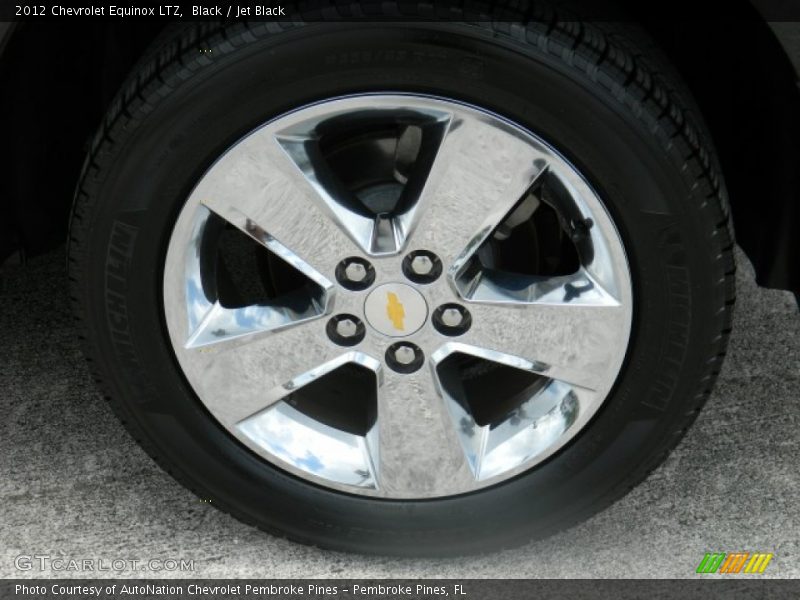 Black / Jet Black 2012 Chevrolet Equinox LTZ