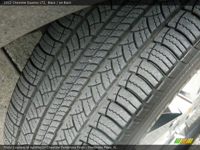 Black / Jet Black 2012 Chevrolet Equinox LTZ