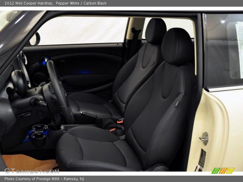 Pepper White / Carbon Black 2012 Mini Cooper Hardtop