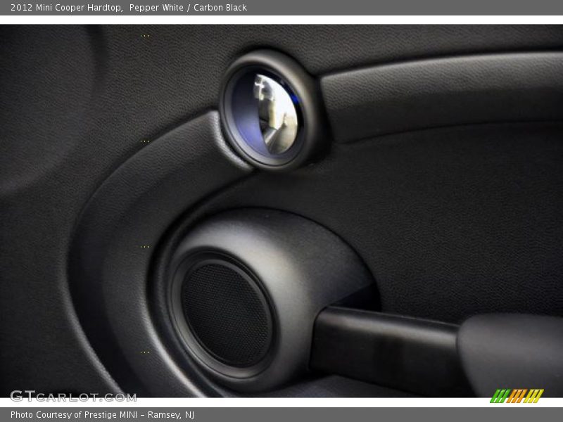 Pepper White / Carbon Black 2012 Mini Cooper Hardtop