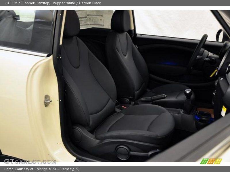 Pepper White / Carbon Black 2012 Mini Cooper Hardtop