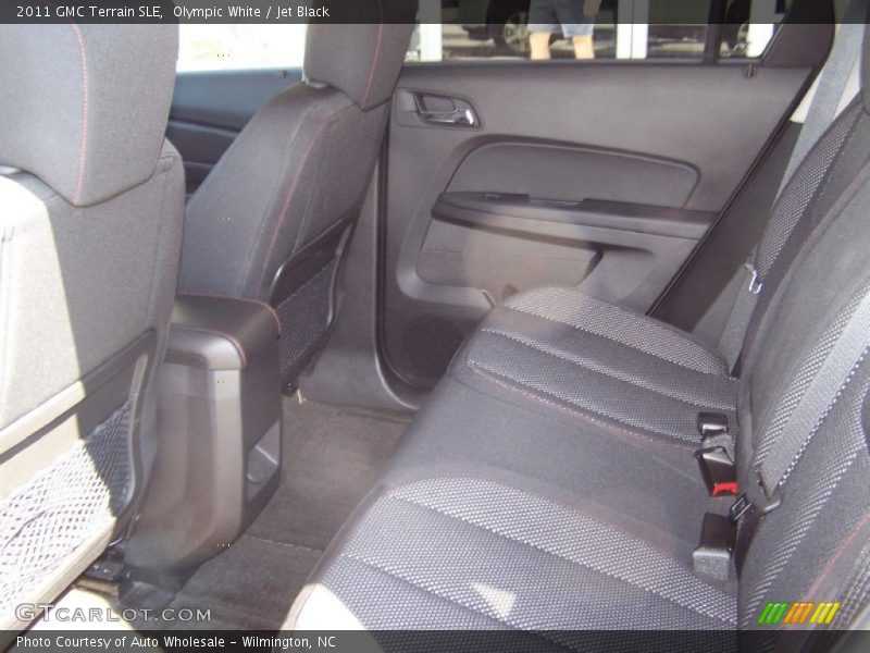 Olympic White / Jet Black 2011 GMC Terrain SLE