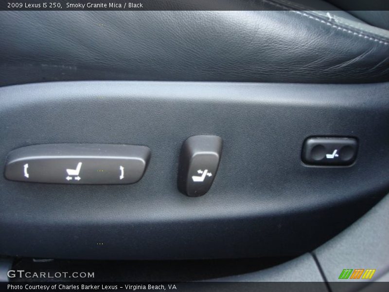 Smoky Granite Mica / Black 2009 Lexus IS 250
