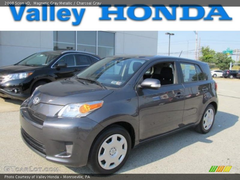 Magnetic Gray Metallic / Charcoal Gray 2008 Scion xD