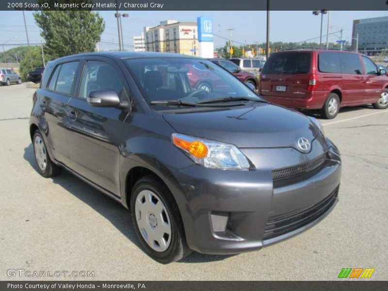 Magnetic Gray Metallic / Charcoal Gray 2008 Scion xD