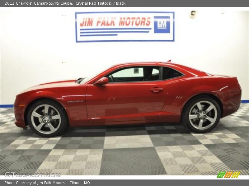 Crystal Red Tintcoat / Black 2012 Chevrolet Camaro SS/RS Coupe