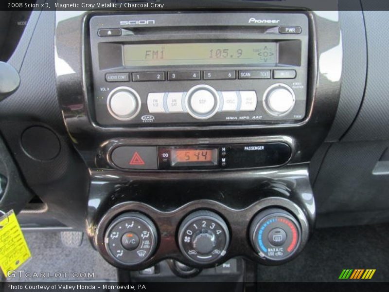 Magnetic Gray Metallic / Charcoal Gray 2008 Scion xD