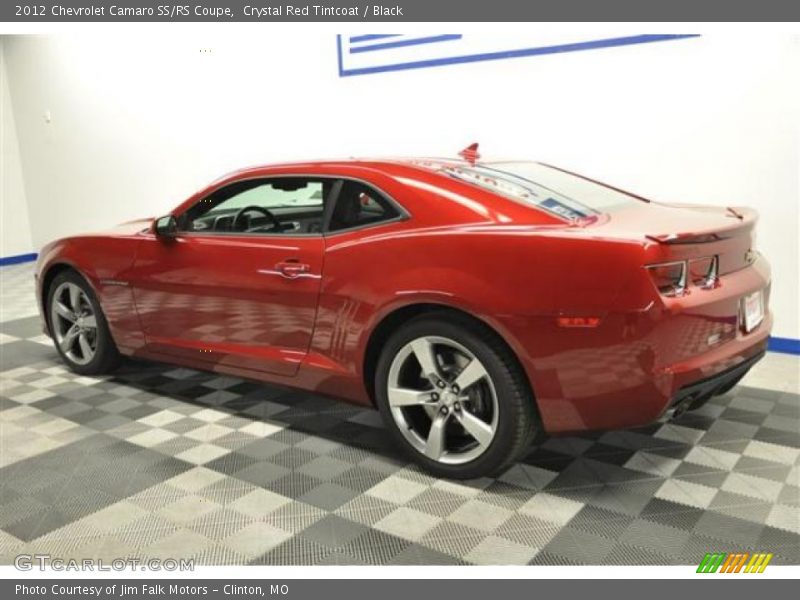 Crystal Red Tintcoat / Black 2012 Chevrolet Camaro SS/RS Coupe
