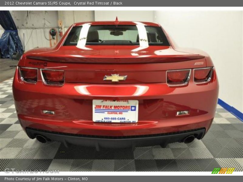 Crystal Red Tintcoat / Black 2012 Chevrolet Camaro SS/RS Coupe