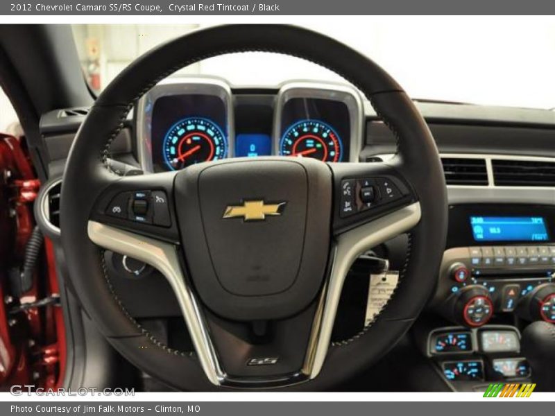 Crystal Red Tintcoat / Black 2012 Chevrolet Camaro SS/RS Coupe