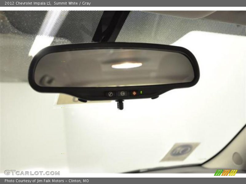 Summit White / Gray 2012 Chevrolet Impala LS