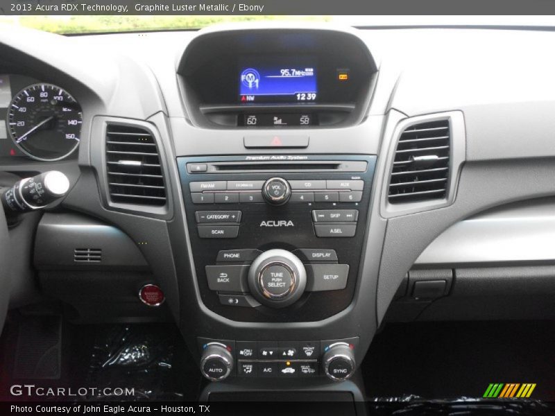 Graphite Luster Metallic / Ebony 2013 Acura RDX Technology