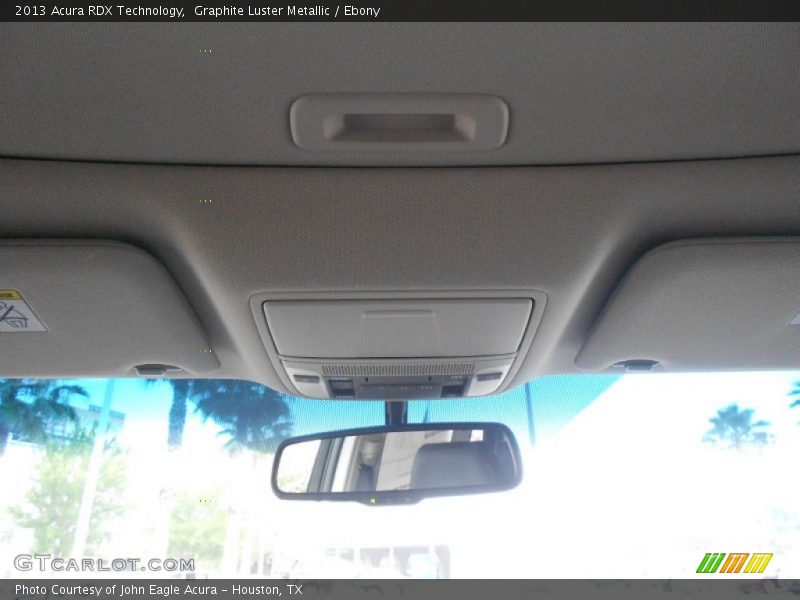 Graphite Luster Metallic / Ebony 2013 Acura RDX Technology