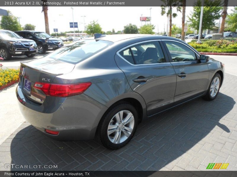 Polished Metal Metallic / Parchment 2013 Acura ILX 2.0L Technology