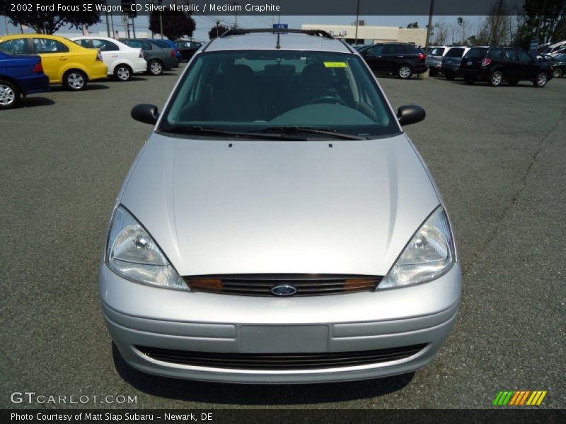 CD Silver Metallic / Medium Graphite 2002 Ford Focus SE Wagon