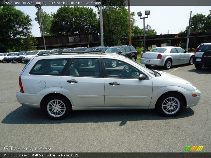CD Silver Metallic / Medium Graphite 2002 Ford Focus SE Wagon