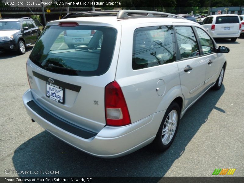 CD Silver Metallic / Medium Graphite 2002 Ford Focus SE Wagon
