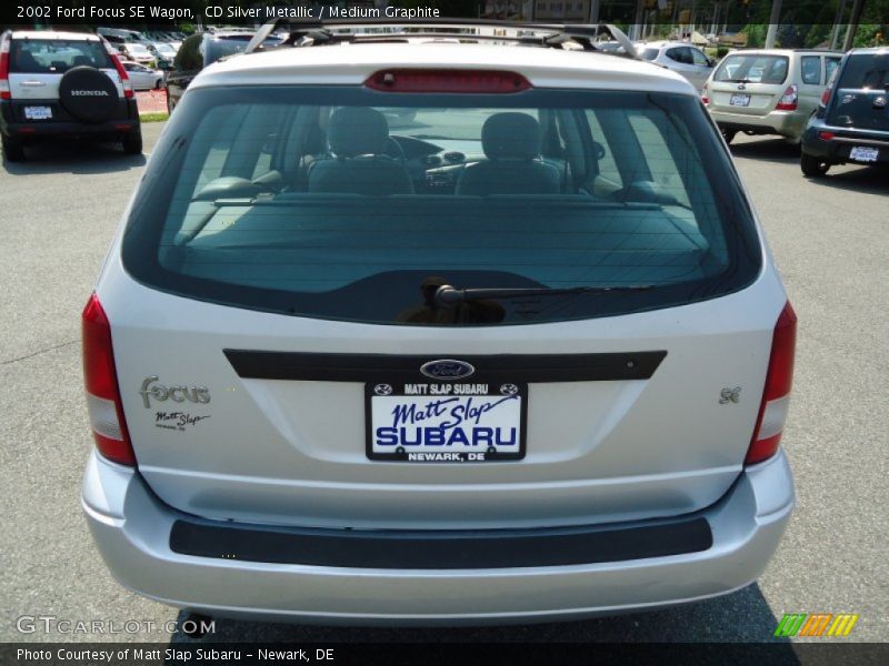 CD Silver Metallic / Medium Graphite 2002 Ford Focus SE Wagon
