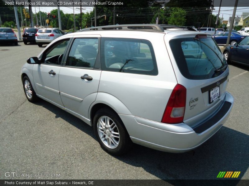 CD Silver Metallic / Medium Graphite 2002 Ford Focus SE Wagon