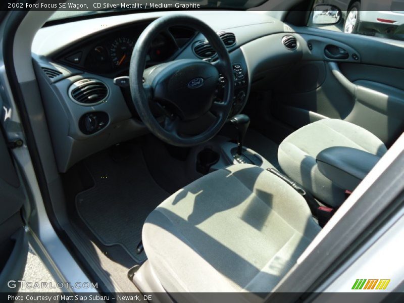 Medium Graphite Interior - 2002 Focus SE Wagon 