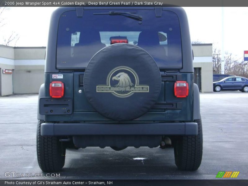 Deep Beryl Green Pearl / Dark Slate Gray 2006 Jeep Wrangler Sport 4x4 Golden Eagle