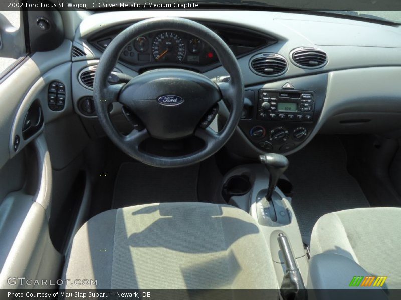 CD Silver Metallic / Medium Graphite 2002 Ford Focus SE Wagon