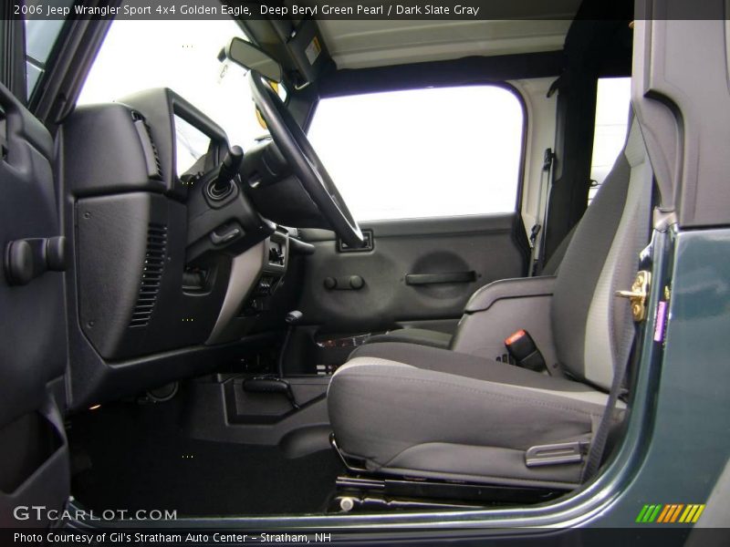Deep Beryl Green Pearl / Dark Slate Gray 2006 Jeep Wrangler Sport 4x4 Golden Eagle