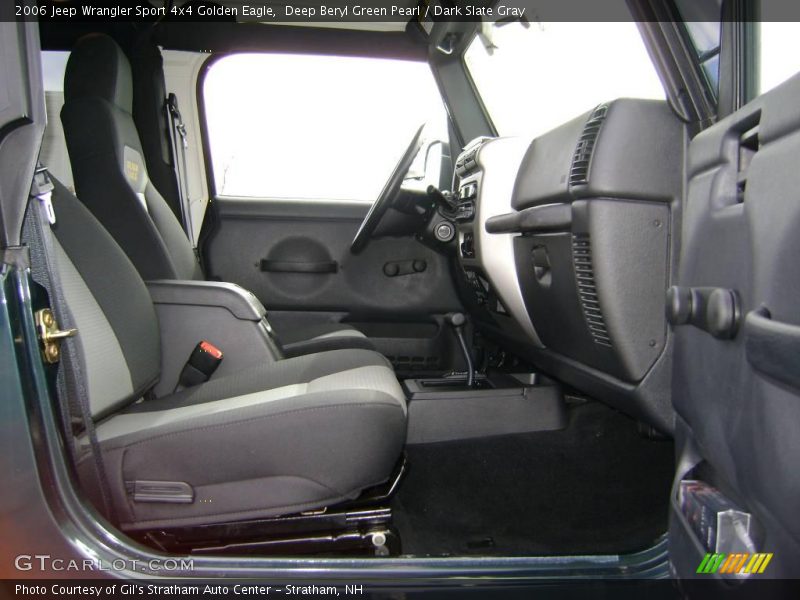 Deep Beryl Green Pearl / Dark Slate Gray 2006 Jeep Wrangler Sport 4x4 Golden Eagle