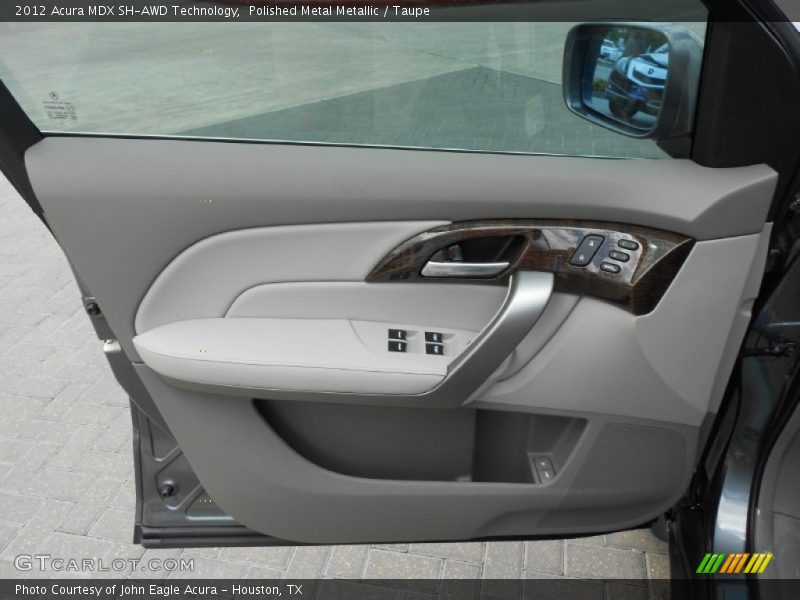 Polished Metal Metallic / Taupe 2012 Acura MDX SH-AWD Technology