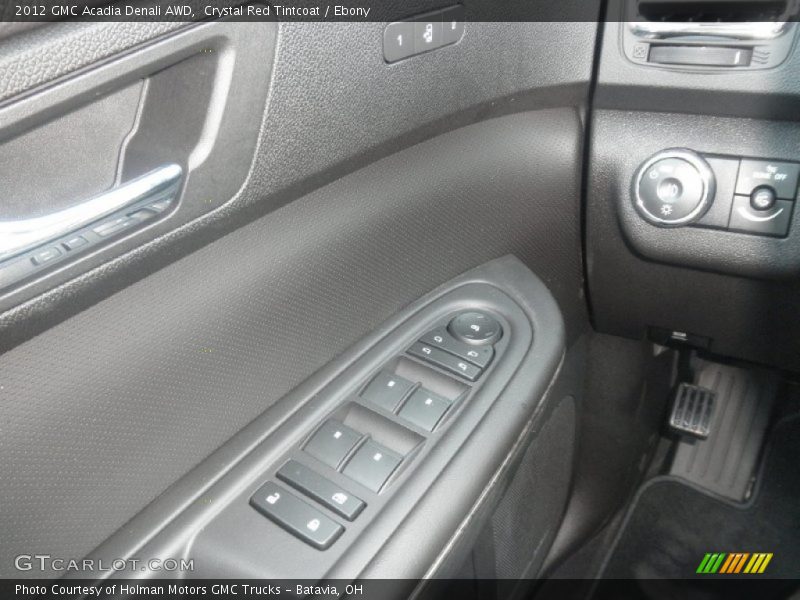 Crystal Red Tintcoat / Ebony 2012 GMC Acadia Denali AWD