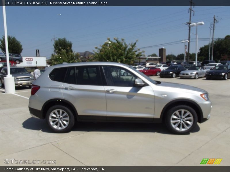  2013 X3 xDrive 28i Mineral Silver Metallic