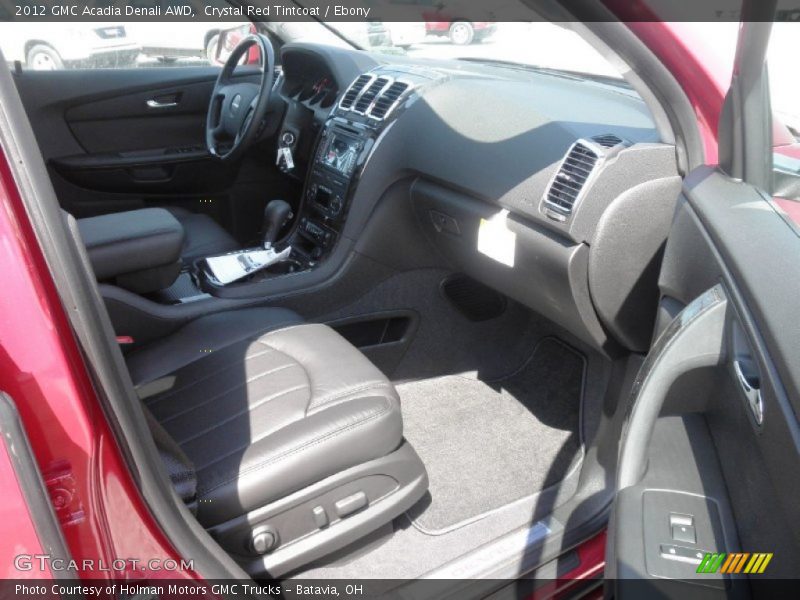 Crystal Red Tintcoat / Ebony 2012 GMC Acadia Denali AWD