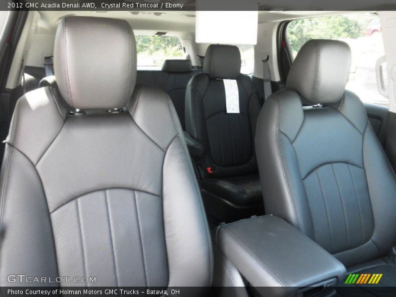 Crystal Red Tintcoat / Ebony 2012 GMC Acadia Denali AWD
