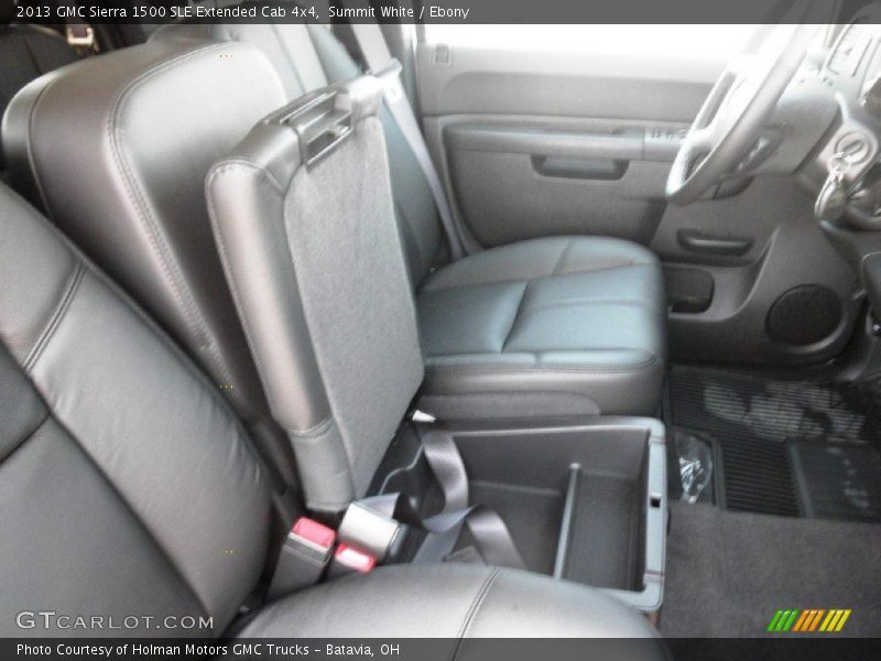  2013 Sierra 1500 SLE Extended Cab 4x4 Ebony Interior